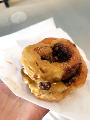 Caramel coffee pastry at Tokyo Vegan Bakes in Tokyo