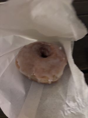 glazed donut low res  at Tokyo Vegan Bakes in Tokyo