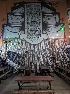  at Telegraph Beer Garden in Oakland