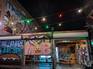  at Telegraph Beer Garden in Oakland