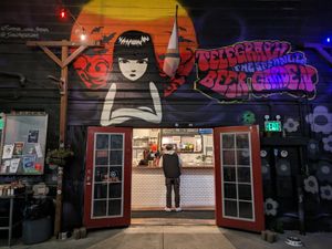  at Telegraph Beer Garden in Oakland