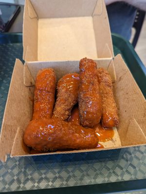 Buffalo chicken wings at Lord of the Fries in Christchurch