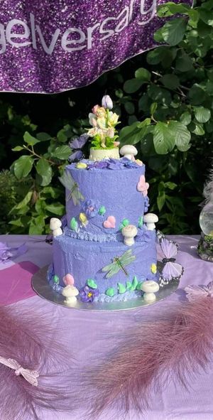 Fairy Cake at Worthy ABCV Vegan Baked Goods in Kentville