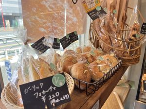 More vegan bread  at La Vigne Akiko in Tokyo