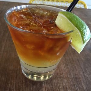 Dark & Stormy (rum & ginger beer) at The Lunch Room in Ann Arbor