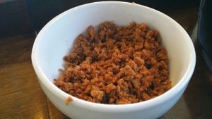 side of vegan chorizo at The Lunch Room in Ann Arbor