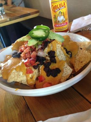 Nachos at The Lunch Room in Ann Arbor