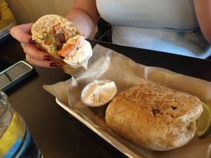 Grilled Queso Burrito at The Lunch Room in Ann Arbor