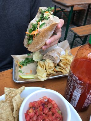 Banh mi at The Lunch Room in Ann Arbor
