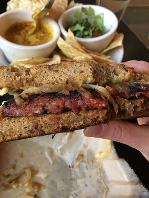 Patty melt at The Lunch Room in Ann Arbor