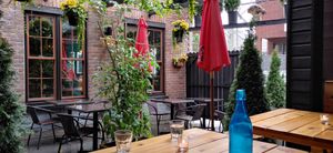 Terrasse at Pizzazorg in Quebec