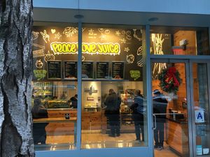 This is the entire store at Juice Generation - Lexington Ave in New York City