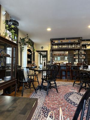 Inside   at The Mercury Café in New Castle