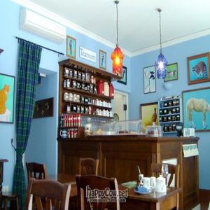 Interior at Caffe Orientale Tearoom in Venice