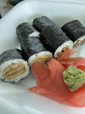 Tofu sushi rolls   at Umai Sushi in Largo