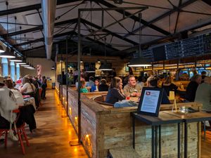 Inside of Altes Mädchen. at Altes Mädchen in Hamburg