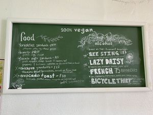 Menu June 2023  at Lazy Cow Bakery in Seattle