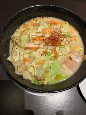 Hellfire ramen at Sakura in Fullerton