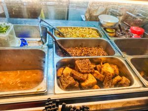 Ingredients for dishes at Li Jie's Kitchen 長春蔬食 in Central Singapore