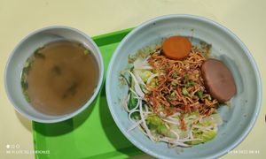Ginger Oil Dry Noodle at Li Jie's Kitchen 長春蔬食 in Central Singapore
