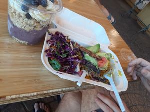 Loco moco at Choice Health Bar in Lahaina