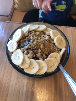 Little G açai bowl  at Choice Health Bar in Lahaina