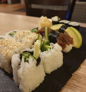 Vegetarische Bento Box at Kaizen in Herzogenaurach