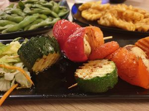 Gemüsespieße at Kaizen in Herzogenaurach