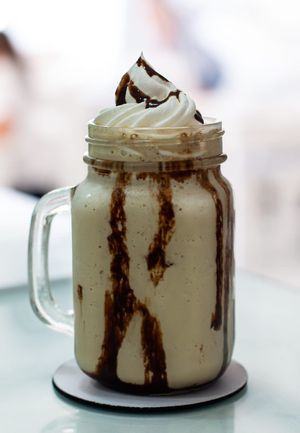 Frappuchino  at Café Negro in Liberia