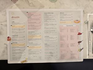 Menu at Heavenly Desserts - Cambridge in Cambridge