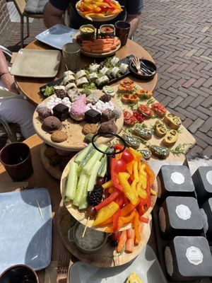 Vegan high tea for 4 people   at Zoet in Meppel