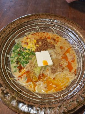 Miso rameb at Gajimaru in Okinawa