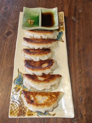 Gyoza at Gajimaru in Okinawa
