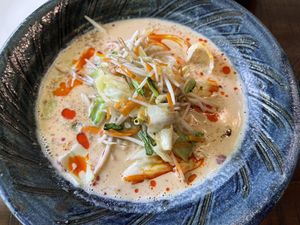 豆乳担担麵  at Gajimaru in Okinawa