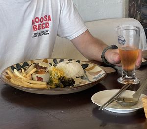 Hamburg cheese steak   at Gajimaru in Okinawa