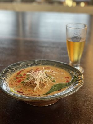 Tantanmen - creamy version   at Gajimaru in Okinawa