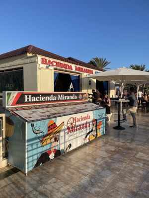   at Hacienda Miranda in Tenerife