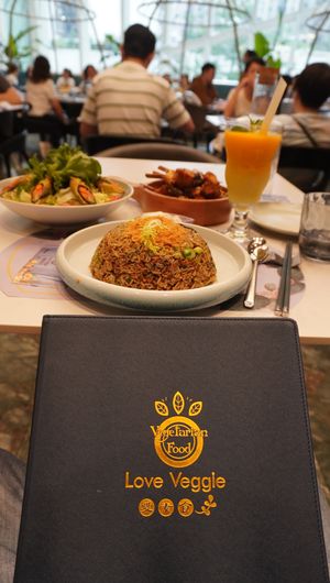 Great presentation! Looks almost too beautiful to eat! at Love Veggie Macau in Macau