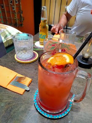 Lovely drinks at Dushi Delicious  in Oranjestad