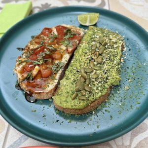 Mixed Sourdough Toast  at Dushi Delicious  in Oranjestad