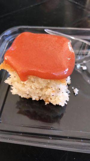 Cake vegan  at Krishna Restaurant in Belo Horizonte