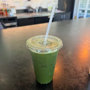matcha lemonade (off menu)   at Visible Coffee Roasters in Mill Creek