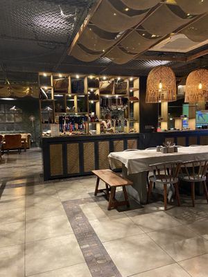 Upon entering   at Quyu's Taproom in Jaipur