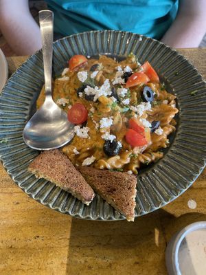 Pasta arrabieta   at Quyu's Taproom in Jaipur