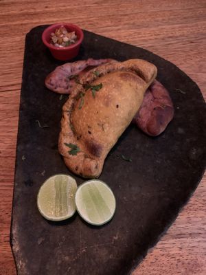 Empanadas  at Salvajes in Cusco