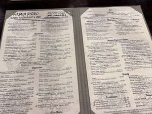   at Masala Indian Bistro in Myrtle Beach