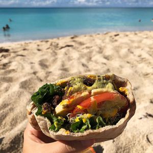 The best ever.  This is my kinda Sunday.   at Lisa's in St Croix