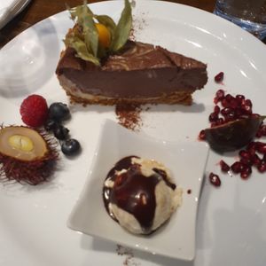 Dessert at Cafe Roya in Beeston