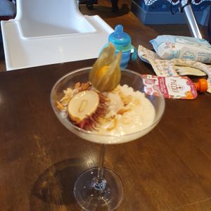 Dessert at Cafe Roya in Beeston