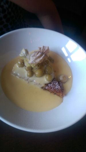 treacle tart at Cafe Roya in Beeston